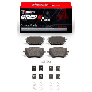 Mercedes-Benz A200 Brake Pads - Rear - R1 Concepts - Optimum OE - `19-`26